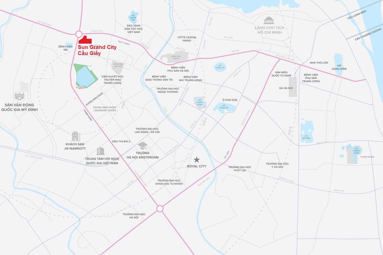 Vị Trí Vàng Sun Grand City Cầu Giấy